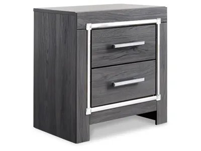 Signature Design by Ashley Lodanna Full Storage Bed, Dresser, Mirror, Chest and Nightstand - B214B59