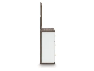 Signature Design by Ashley Kendanport Queen Upholstered Bed, Dresser, Mirror and Nightstand - PCB1108B10