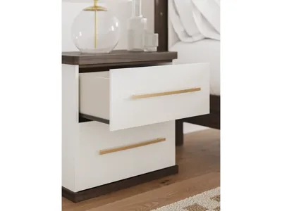Signature Design by Ashley Kendanport Queen Upholstered Bed, Dresser, Mirror and Nightstand - PCB1108B10