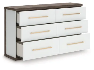 Signature Design by Ashley Kendanport King Upholstered Bed, Dresser and Nightstand - PCB1108B11