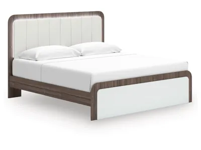 Signature Design by Ashley Kendanport King Upholstered Bed, Dresser and Nightstand - PCB1108B11
