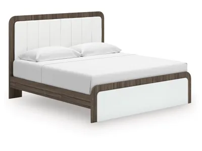 Signature Design by Ashley Kendanport King Upholstered Bed, Dresser and Nightstand - PCB1108B11