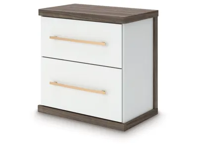 Signature Design by Ashley Kendanport King Upholstered Bed, Dresser and Nightstand - PCB1108B11