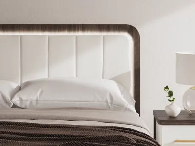 Signature Design by Ashley Kendanport King Upholstered Bed, Dresser and Nightstand - PCB1108B11