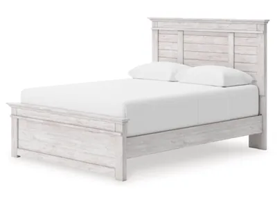 Signature Design by Ashley Makidern Queen Panel Bed with Storage, Dresser and Mirror - PCB1171B6