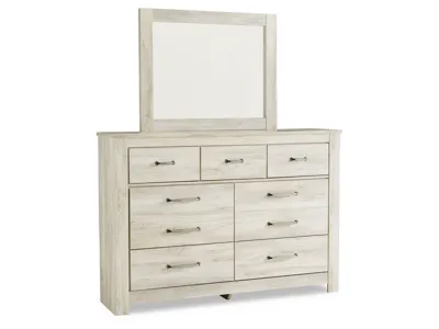 Signature Design by Ashley Bellaby Queen Panel Bed, Dresser and Mirror - B331B3