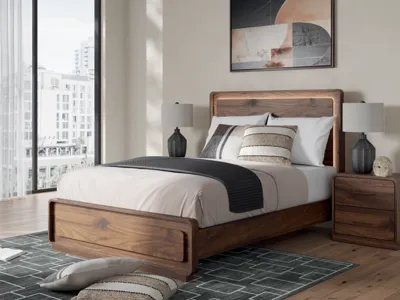 Signature Design by Ashley Fortlorn Queen Panel Bed, Dresser and Mirror - PCB386B3