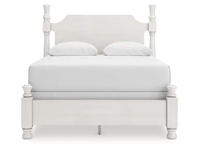 Signature Design by Ashley Rowlenstown Queen Poster Bed, Dresser and Mirror - PCB823B3