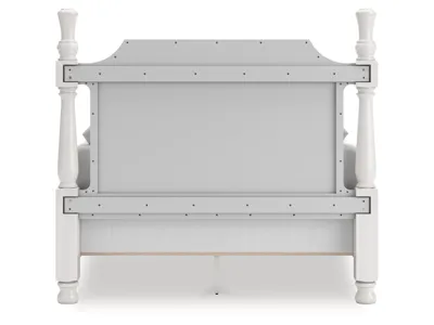 Signature Design by Ashley Rowlenstown Queen Poster Bed, Dresser and Mirror - PCB823B3