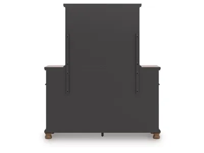Signature Design by Ashley Rowlenstown Queen Poster Bed, Dresser and Mirror - PCB824B3