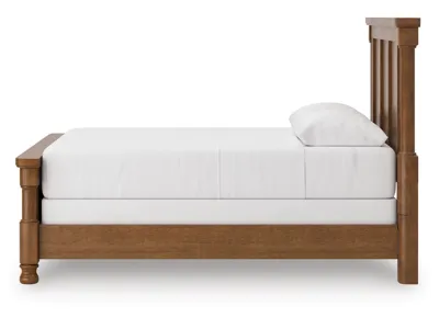 Signature Design by Ashley Rowlenstown Queen Poster Bed, Dresser and Mirror - PCB824B3