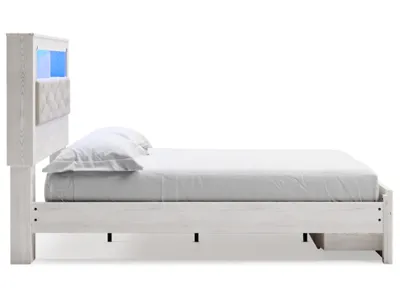 Signature Design by Ashley Altyra Queen Bookcase Storage Bed, Dresser and Mirror - B2640B27