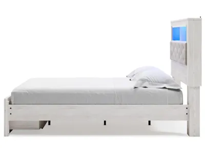 Signature Design by Ashley Altyra Queen Bookcase Storage Bed, Dresser and Mirror - B2640B27