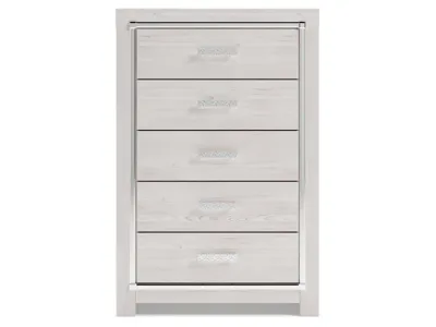 Signature Design by Ashley Altyra Queen Bookcase Bed, Dresser, Chest and Nightstand - B2640B77