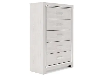 Signature Design by Ashley Altyra Queen Bookcase Bed, Dresser, Chest and Nightstand - B2640B77
