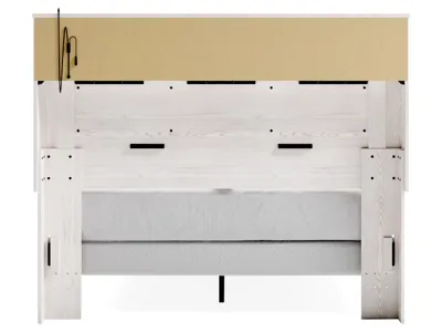 Signature Design by Ashley Altyra Queen Bookcase Bed, Dresser, Chest and Nightstand - B2640B77