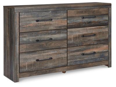 Signature Design by Ashley Drystan Queen Bookcase Bed with Storage, Dresser and Nightstand - B211B120
