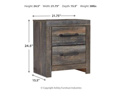 Signature Design by Ashley Drystan Queen Bookcase Bed with Storage, Dresser and Nightstand - B211B120