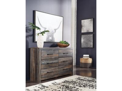Signature Design by Ashley Drystan Queen Bookcase Bed with Storage, Dresser and Nightstand - B211B120