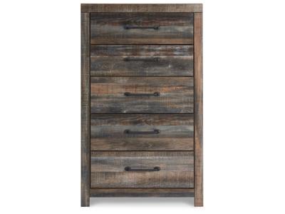Signature Design by Ashley Drystan King Bookcase Storage Bed, Dresser, Mirror, Chest and 2 Nightstands - B211B119