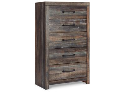 Signature Design by Ashley Drystan King Bookcase Storage Bed, Dresser, Mirror, Chest and 2 Nightstands - B211B119