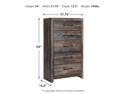 Signature Design by Ashley Drystan King Bookcase Storage Bed, Dresser, Mirror, Chest and 2 Nightstands - B211B119