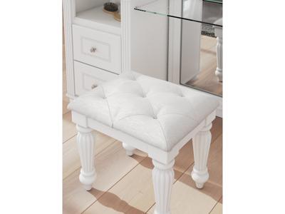 Signature Design by Ashley Kozlani Vanity, Mirror and Stool - PCB1819B11