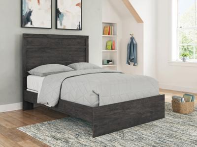 Signature Design by Ashley Belachime Full Panel Bed, Dresser, Mirror and Nightstand - B2589B18