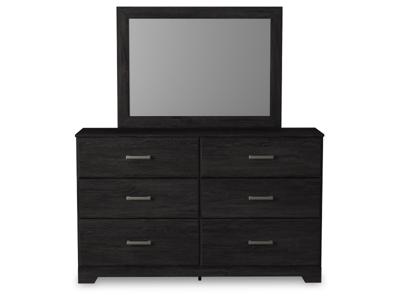 Signature Design by Ashley Belachime King Panel Bed, Dresser Mirror and 2 Nightstands - B2589B21