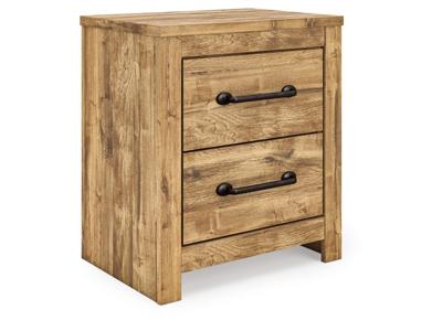 Signature Design by Ashley Maystonna Queen Crossbuck Panel Bed, Dresser, Mirror and Nightstand - PCB1580B8