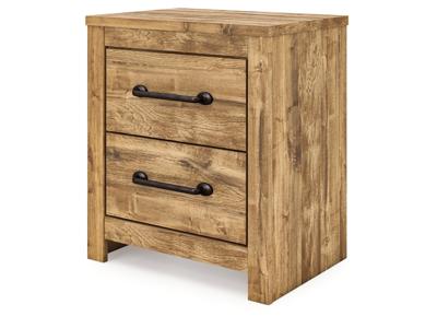 Signature Design by Ashley Maystonna Queen Crossbuck Panel Bed, Dresser, Mirror and Nightstand - PCB1580B8