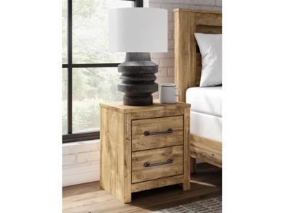 Signature Design by Ashley Maystonna Queen Crossbuck Panel Bed, Dresser, Mirror and Nightstand - PCB1580B8