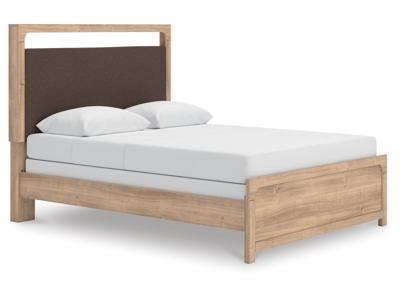 Signature Design by Ashley Kinlanni Queen Panel Bed, Dresser, Mirror and Nightstand - PCB1360B17