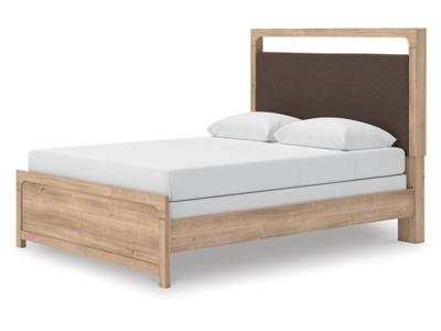 Signature Design by Ashley Kinlanni Queen Panel Bed, Dresser, Mirror and Nightstand - PCB1360B17