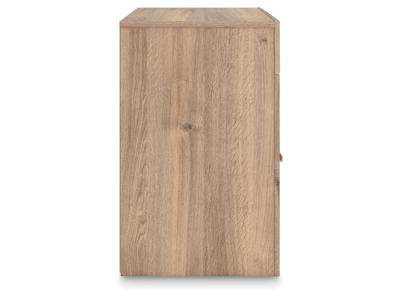 Signature Design by Ashley Kinlanni Queen Panel Bed, Dresser, Mirror and Nightstand - PCB1360B17