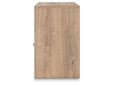 Signature Design by Ashley Kinlanni Queen Panel Bed, Dresser, Mirror and Nightstand - PCB1360B17