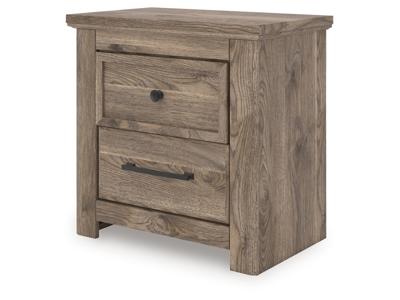 Signature Design by Ashley Rusticott Queen Poster Bed, Dresser, Mirror and Nightstand - PCB2260B13