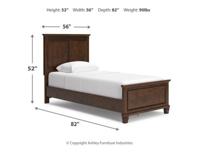 Signature Design by Ashley Danabrin Twin Panel Bed, Dresser and Nightstand - B685B29