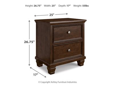 Signature Design by Ashley Danabrin Twin Panel Bed, Dresser and Nightstand - B685B29