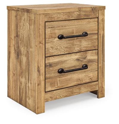 Signature Design by Ashley Maystonna King Crossbuck Panel Bed, Dresser, Mirror and Nightstand - PCB1580B9