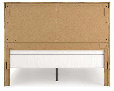 Signature Design by Ashley Maystonna King Crossbuck Panel Bed, Dresser, Mirror and Nightstand - PCB1580B9