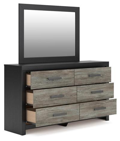 Signature Design by Ashley Broachmyn Queen Panel Bed, Dresser, Mirror and Nightstand - PCB1118B27