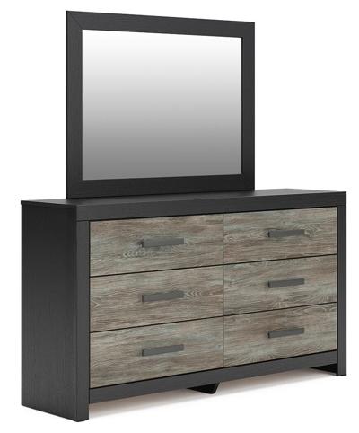 Signature Design by Ashley Broachmyn Queen Panel Bed, Dresser, Mirror and Nightstand - PCB1118B27