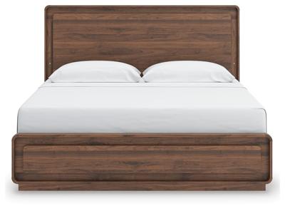 Signature Design by Ashley Fortlorn King Panel Bed, Dresser, Mirror and Nightstand - PCB386B14