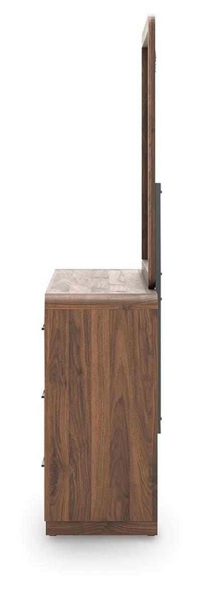 Signature Design by Ashley Fortlorn King Panel Bed, Dresser, Mirror and Nightstand - PCB386B14
