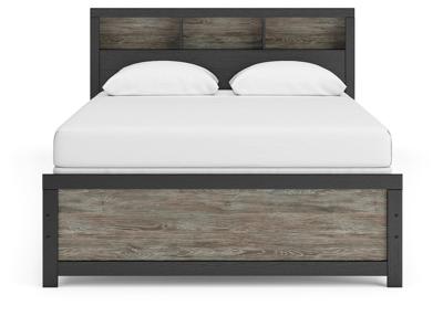 Signature Design by Ashley Broachmyn Queen Bookcase Bed, Chest and Nightstand - PCB1118B26