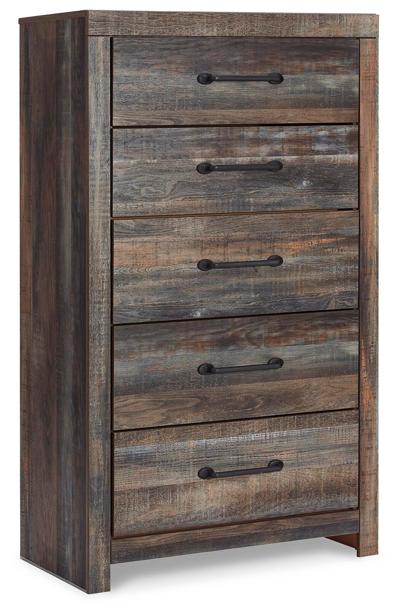 Signature Design by Ashley Drystan Queen Bookcase Storage Bed, Dresser, Mirror, Chest and Nightstand - B211B129