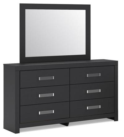 Signature Design by Ashley Maeling Queen Panel Bed, Dresser, Mirror and Nightstand - PCB1115B10
