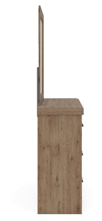 Signature Design by Ashley Oliandon Queen Panel Storage Bed, Dresser and Mirror - PCB2844B5