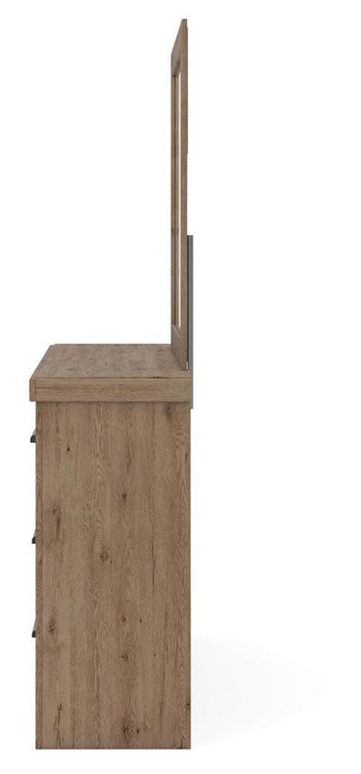 Signature Design by Ashley Oliandon Queen Panel Storage Bed, Dresser and Mirror - PCB2844B5